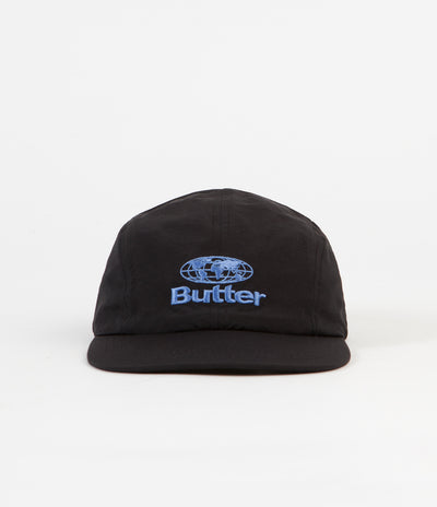 Butter Goods Downwind Embroidered Cap - Black