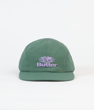 Butter Goods Downwind Embroidered Cap - Forest