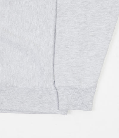 Butter Goods Easy Listening Crewneck Sweatshirt - Heather Grey