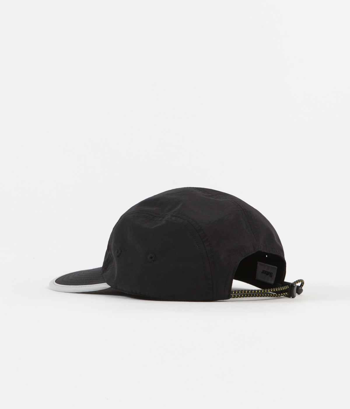 Butter Goods Equipment 5 Panel Cap Black Flatspot