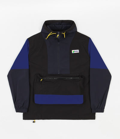 Butter Goods Equipment Pullover Jacket - Black / Navy / Royal