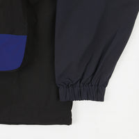 Butter Goods Equipment Pullover Jacket - Black / Navy / Royal thumbnail