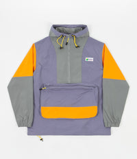 Butter Goods Equipment Pullover Jacket - Stone / Army / Gold