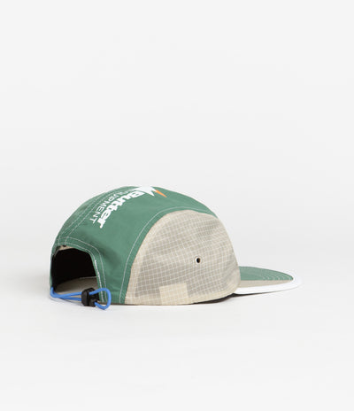 Butter Goods Equipment Ripstop 5 Panel Cap - Forest