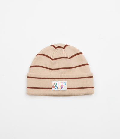 Butter Goods Equipt Beanie - Cream