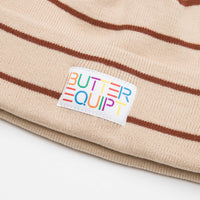 Butter Goods Equipt Beanie - Cream thumbnail