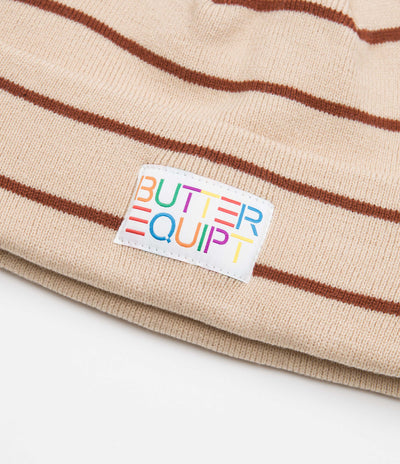 Butter Goods Equipt Beanie - Cream