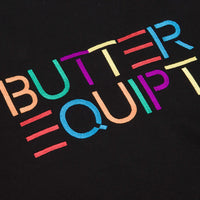 Butter Goods Equipt Crewneck Sweatshirt - Black thumbnail