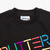 Butter Goods Equipt Crewneck Sweatshirt - Black thumbnail
