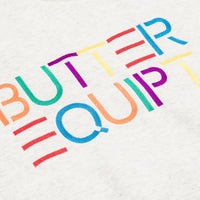 Butter Goods Equipt Crewneck Sweatshirt - Oatmeal thumbnail
