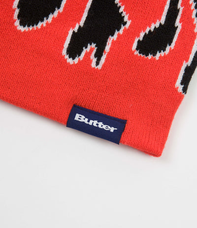 Butter Goods Flame Beanie - Black