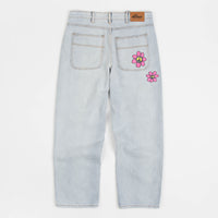 Butter Goods Flower Denim Jeans - Light Blue thumbnail