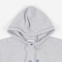 Butter Goods Flowers Classic Logo Pullover Hoodie - Heather Grey thumbnail