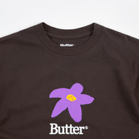 Butter Goods Flowers T-Shirt - Brown thumbnail