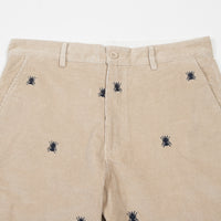 Butter Goods Fly Corduroy Pants - Natural / Navy thumbnail