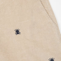Butter Goods Fly Corduroy Pants - Natural / Navy thumbnail