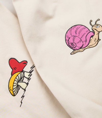 Butter Goods x The Smurfs Forage Wide Leg Pants - Natural