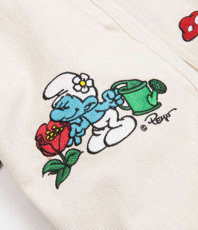 Butter Goods x The Smurfs Forage Wide Leg Pants - Natural