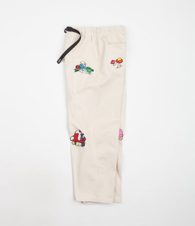 Butter Goods x The Smurfs Forage Wide Leg Pants - Natural