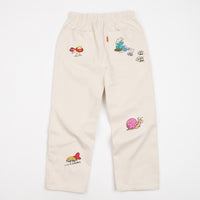 Butter Goods x The Smurfs Forage Wide Leg Pants - Natural thumbnail