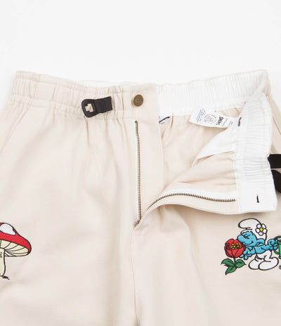 Butter Goods x The Smurfs Forage Wide Leg Pants - Natural