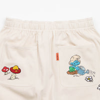 Butter Goods x The Smurfs Forage Wide Leg Pants - Natural thumbnail