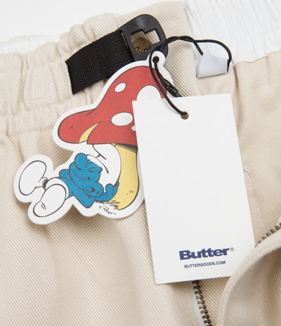 Butter Goods x The Smurfs Forage Wide Leg Pants - Natural