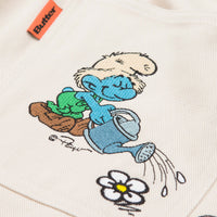 Butter Goods x The Smurfs Forage Wide Leg Pants - Natural thumbnail