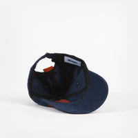 Butter Goods Fractions 6 Panel Cap - Navy / Rust thumbnail