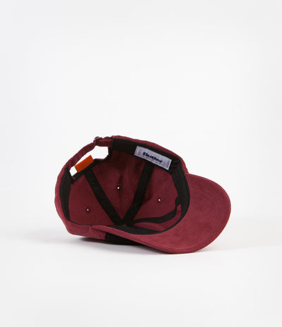 Butter Goods Fractions 6 Panel Cap - Wine / Black