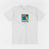 Butter Goods Free Your Mind T-Shirt - Ash Grey thumbnail