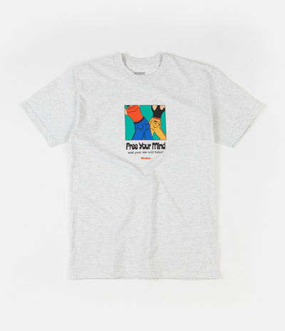 Butter Goods Free Your Mind T-Shirt - Ash Grey