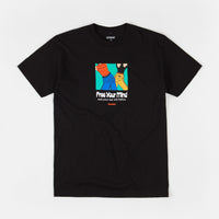 Butter Goods Free Your Mind T-Shirt - Black thumbnail