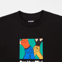 Butter Goods Free Your Mind T-Shirt - Black thumbnail
