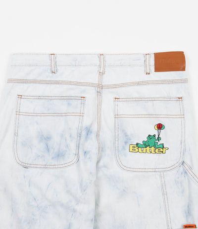Butter Goods Frog Denim Pants - Bleach