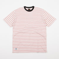 Butter Goods Hampshire Stripe T-Shirt - Coral thumbnail