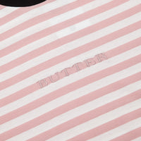 Butter Goods Hampshire Stripe T-Shirt - Coral thumbnail
