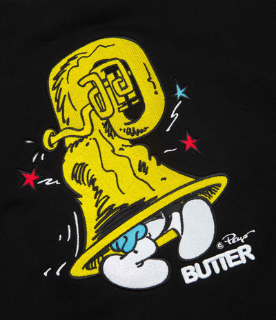 Butter Goods x The Smurfs Harmony Crewneck Sweatshirt - Black