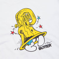 Butter Goods x The Smurfs Harmony T-Shirt - White thumbnail