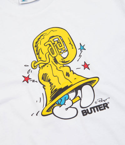 Butter Goods x The Smurfs Harmony T-Shirt - White