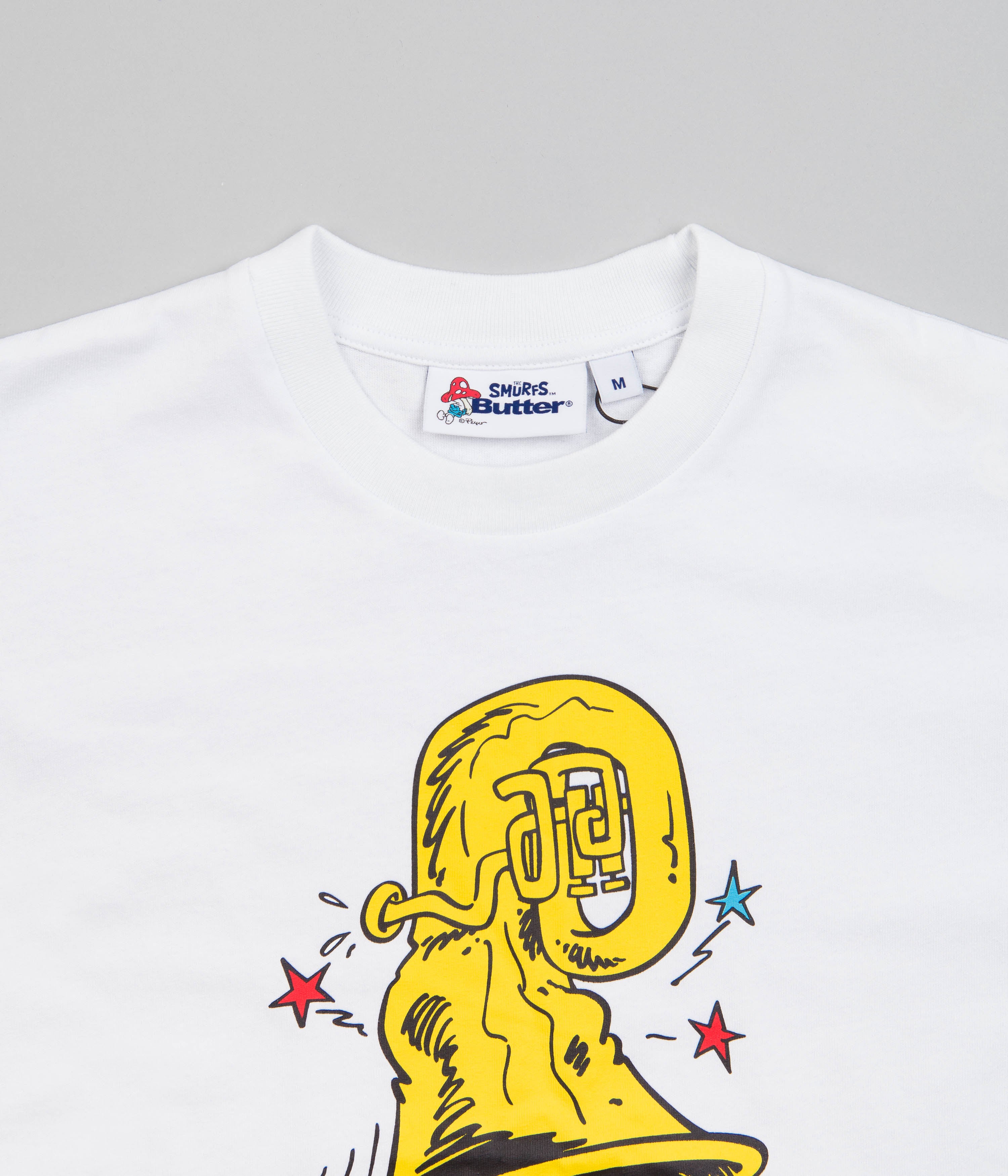Butter Goods x The Smurfs Harmony TShirt White Flatspot