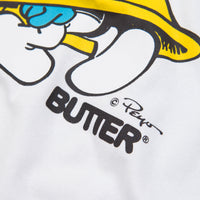 Butter Goods x The Smurfs Harmony T-Shirt - White thumbnail