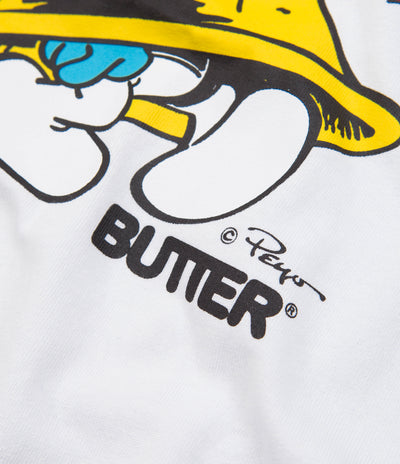 Butter Goods x The Smurfs Harmony T-Shirt - White