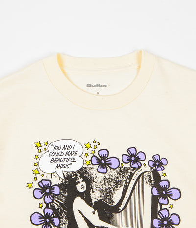 Butter Goods Harp T-Shirt - Cream