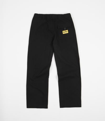 Butter Goods Herringbone Hike Pants - Black