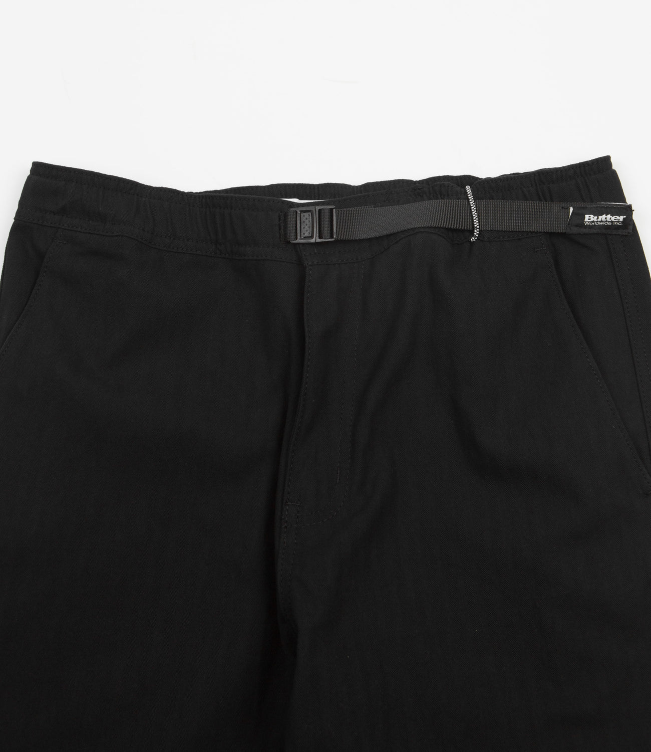 Butter Goods Herringbone Hike Pants - Black | Flatspot