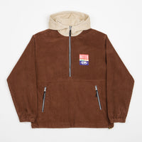 Butter Goods High Wale Cord Pullover Jacket - Rust thumbnail