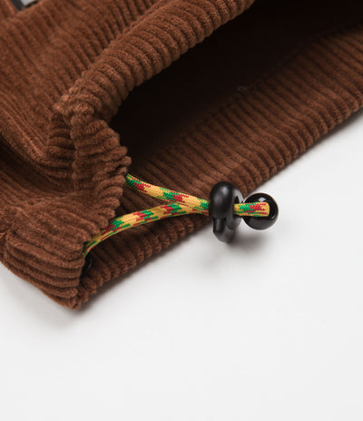 Butter Goods High Wale Cord Pullover Jacket - Rust
