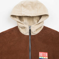 Butter Goods High Wale Cord Pullover Jacket - Rust thumbnail