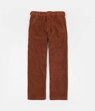 Butter Goods High Wale Corduroy Pants - Rust